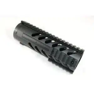 7" large diameter free float rail system for ar15