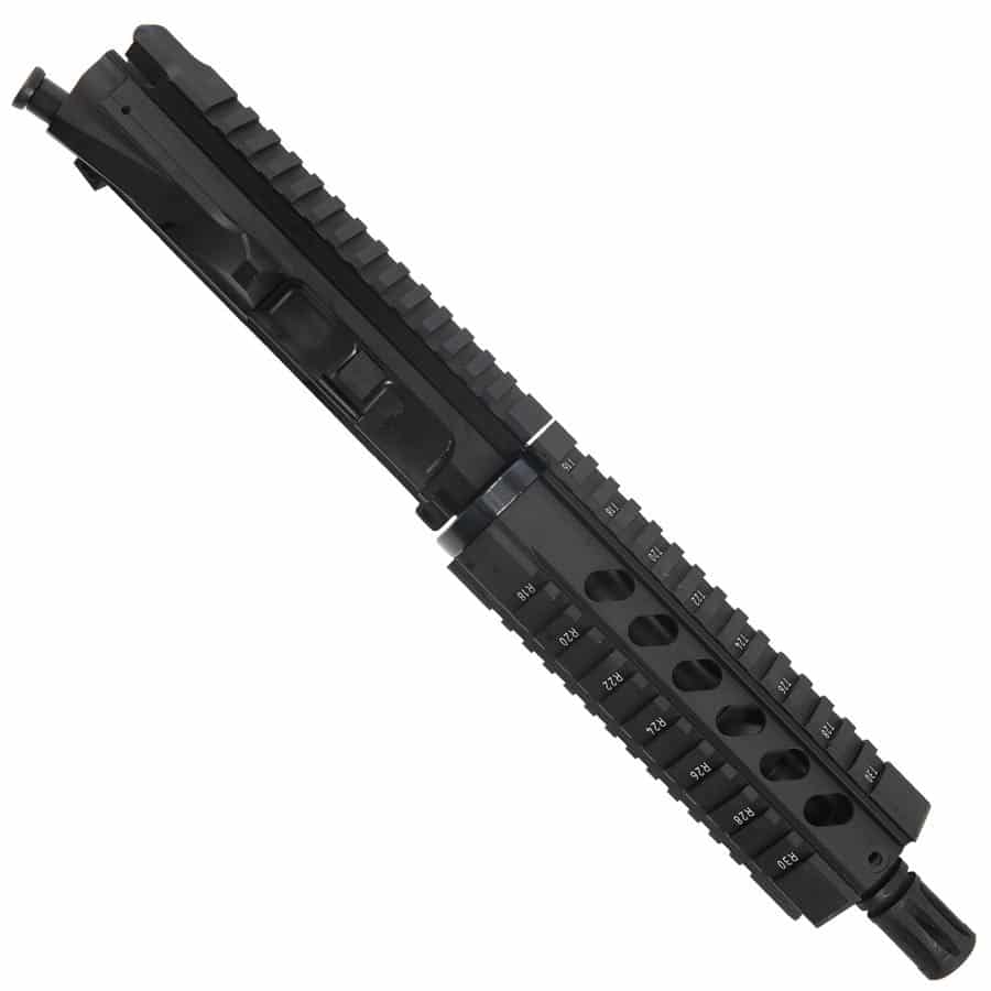 AR-15 Pistol Upper with Carbine Quad Rail 5.56 caliber Upper