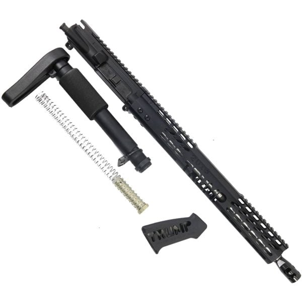 AR-15 5.56 Rifle Upper Receiver Set 'Trump MAGA' Limited Edition (Anodized Black)
