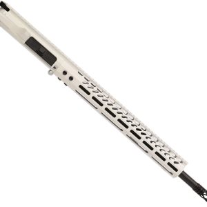 AR-15 6.5 Grendel Complete Upper In Arctic White With M-LOK