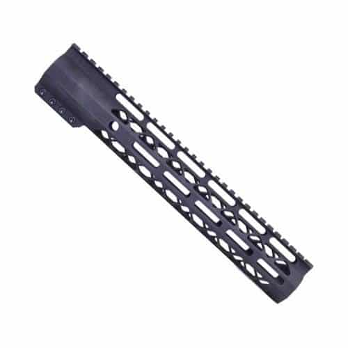 12" Length Air-Lok Compression M-LOK Free Float Handguard in Black