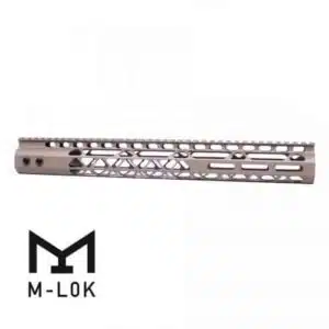 AR15 Diamond Series 15" M-LOK Free Float Handguard In FDE