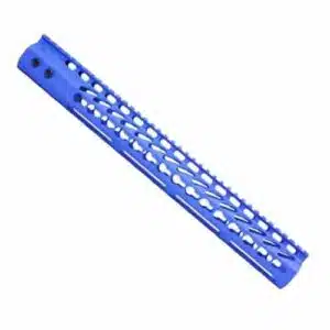 15 inch cerakote NRA blue keymod handguard for ar15