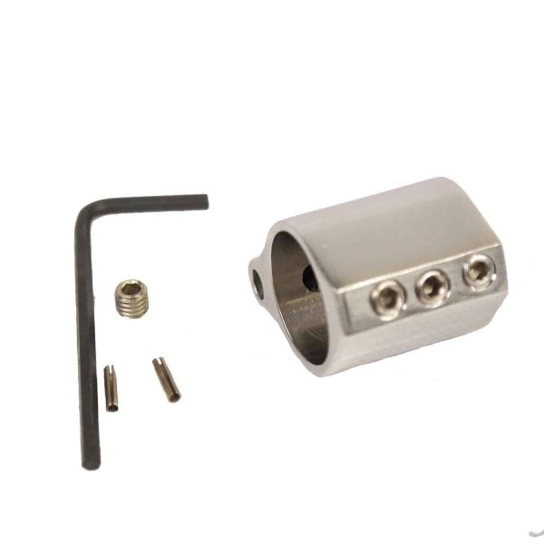 STAINLESS STEEL LOW PROFILE GAS BLOCK