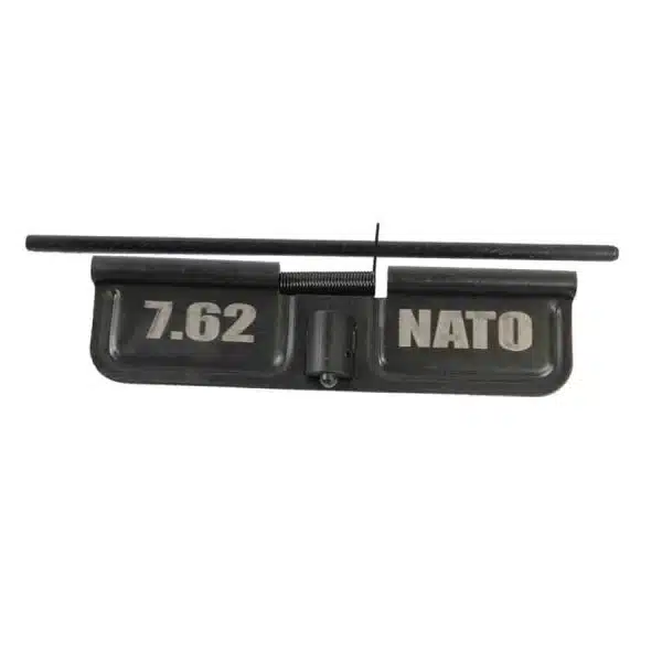 7.62 Dust Ejection Port Cover in Nitride Finish Laser Etched 7.62 NATO