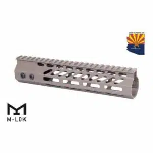 AR-15 Octagonal M-LOK Free Float 9" Handguard In FDE