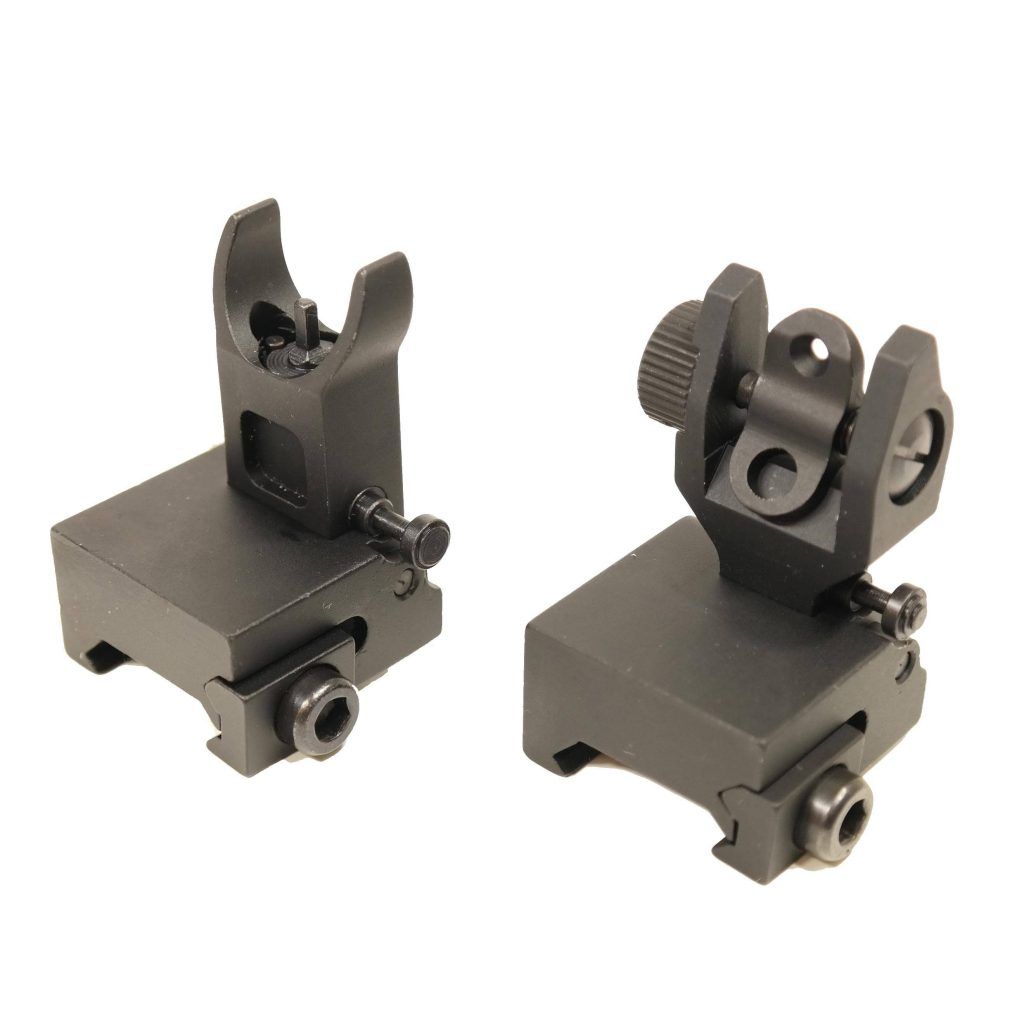 AR-15 Slim Profile Back Up Iron Sights BUIS | Veriforce