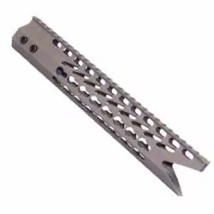 AR-15 11.5 inch Shark Mouth free float keymod handguard forend in FDE