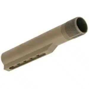 AR-15 Mil-Spec Plain Buffer Tube In FDE