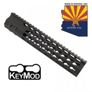 AR-15 10" Octagonal Free Float Keymod Handguard in Black