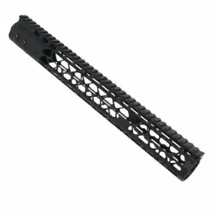 AR15 15 Inch KeyMod Diamond Series Handguard Black