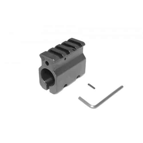 AR-15 Standard Height Gas Block with Rail