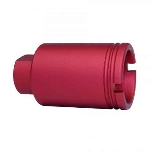 AR-15 Micro Flash Hider "Pig Cone" In Red