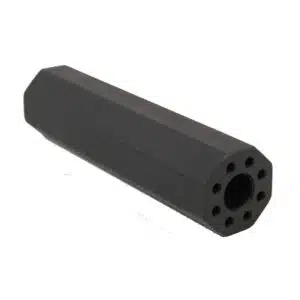 AR-15 Octagonal Barrel Extension Mock Suppressor Black