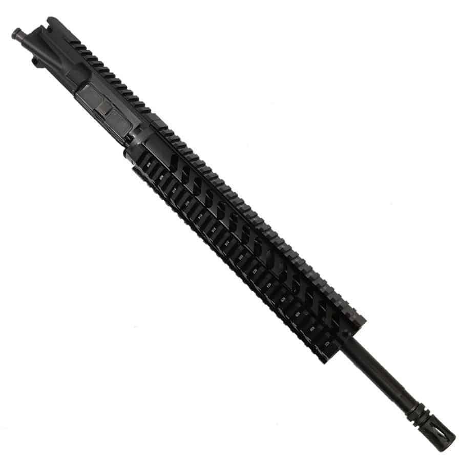 AR-15 5.56 16" Upper With 12" Free Float Quad Rail And A2 Cage