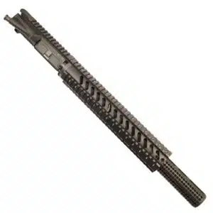 AR-15 5.56 Upper With 12" Free Float Quad Rail And Socom Mock Suppressor