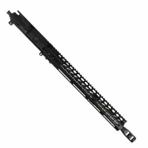 AR-15 5.56 Upper with 15″ Lightweight KeyMod Slim Profile and Match Grade Barrel With Dual Port Muzzle Brake