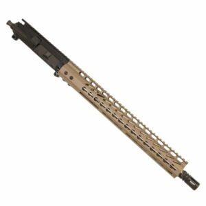 AR15 300 AAC Blackout Upper with 15" Lightweight KeyMod Slim Profile in Flat Dark Earth