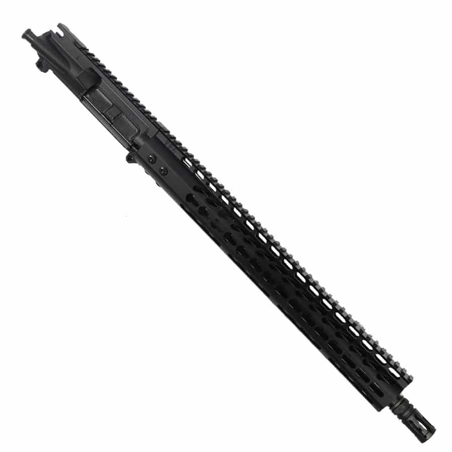 AR15 300 AAC Blackout Upper with 15" Lightweight KeyMod Slim Profile With Nitride Barrel