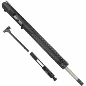 AR 6.5 Creedmoor Upper 15 inch KeyMod Handguard Multiple Colors In Black W/ BCG