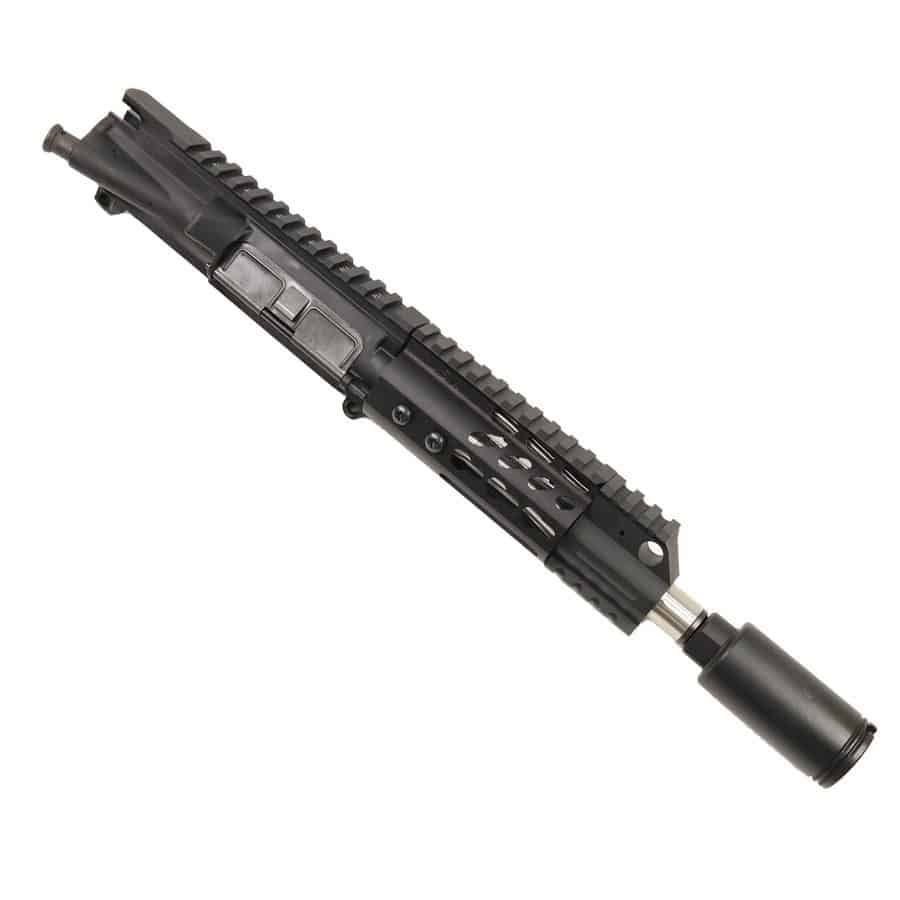 AR-15 Pistol Upper with Short KeyMod and Cone Flash Hider