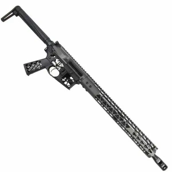 AR-15 5.56 Custom Rifle Upper In Tungesten Grey