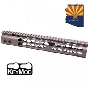 AR15 Diamond Series 12" KeyMod Free Float Handguard in FDE
