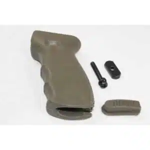 AK-47 Large Rubber Rear Grip In OD Green