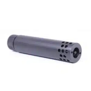 .308 Fake Suppressor With Compensator In Black