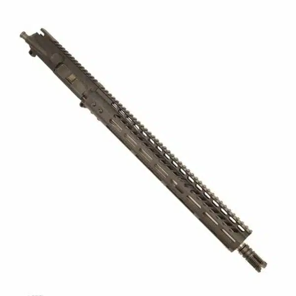 AR-15 5.56 upper receiver with 16-inch match-grade barrel and 15-inch M-LOK handguard.