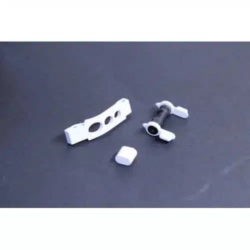AR-15 Lower Receiver Enhancement Kit In Arctic White
