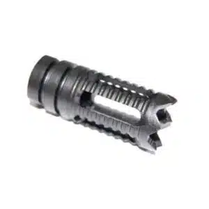 AR-15 Phantom A1 flash hider with 6 slots for tactical precision.