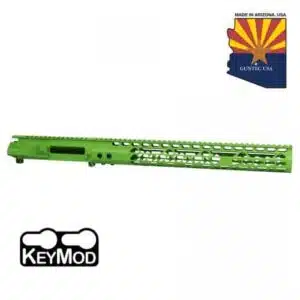 AR-15 Stripped Upper Receiver With Air Lite Handguard Set In Zombie Green