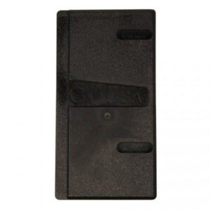 Sleek industrial device with card slot and button, ideal for commercial security applications.