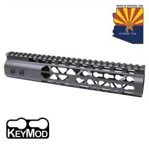 10 diamond series keymod ar15 handguard in magpul od green