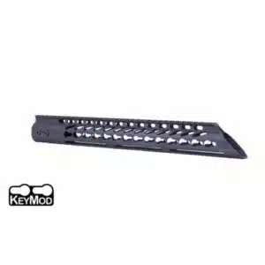 AR15 Slant Nose 15" KeyMod Free Flat handguard In Black