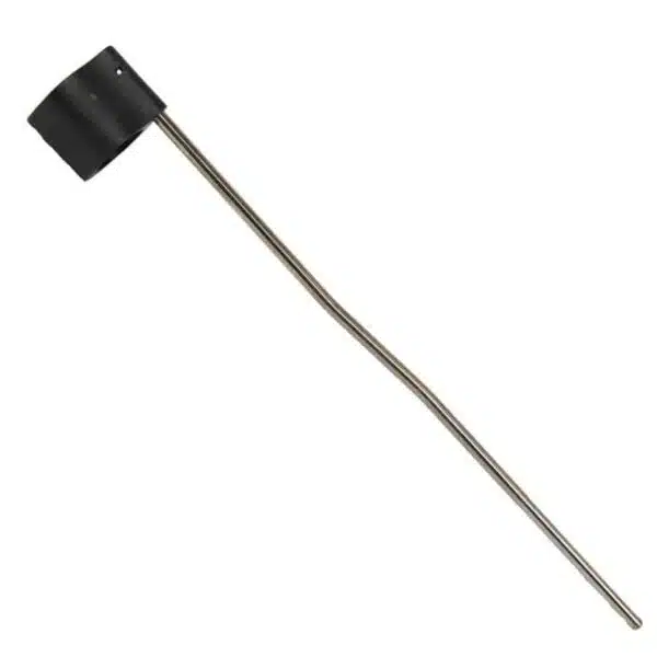 Black rubber mallet with metal handle for gentle yet effective tapping and assembly tasks.