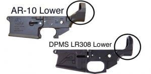 AR-10 Lower vs DPMS LR-308 Lower Receiver