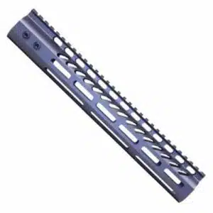 AR-15 12 inch mlok m-lok Handguard forend in cerakote sniper grey gray