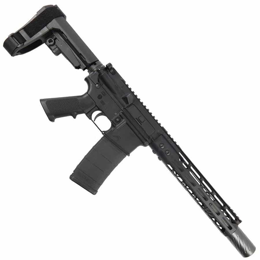 AR15 10.5 Inch Upper Assembly with 10 Inch M-LOK and MCBS