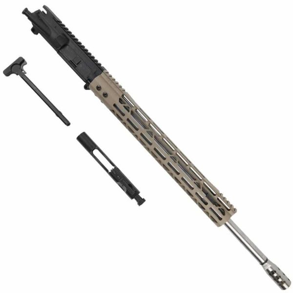 AR15 224 Valkyrie Complete Upper Receiver With 15 Inch MODLITE Flat Dark Earth