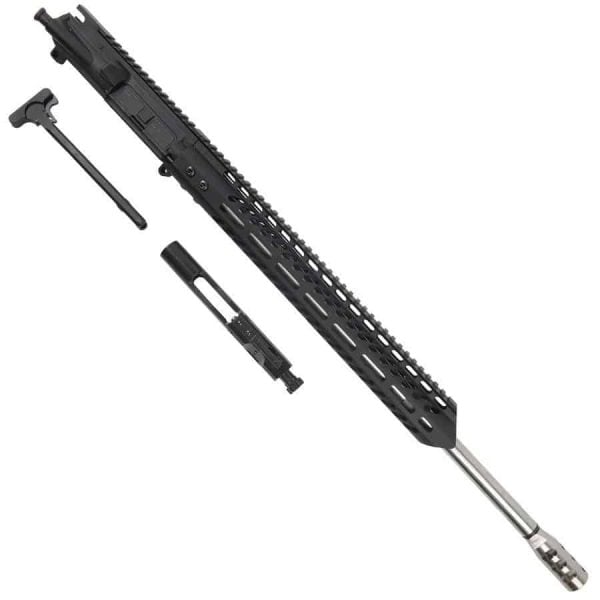 Black AR15 224 Valkyrie upper with Spear M-LOK rail and stainless barrel.