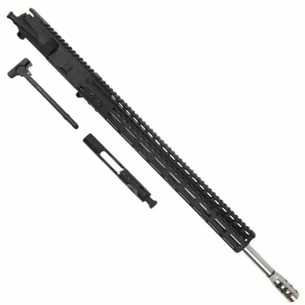 .224 Valkyrie AR15 upper receiver with a long 16.5" M-LOK handguard.