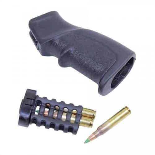 AR15 T32 Rubber Pistol Grip With Smooth Texture ROUUNDS