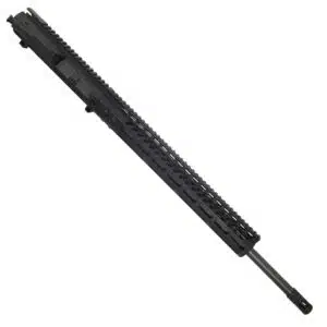 6.5 Creedmoor AR upper with 15-inch M-LOK handguard and nitride barrel for tactical customization.