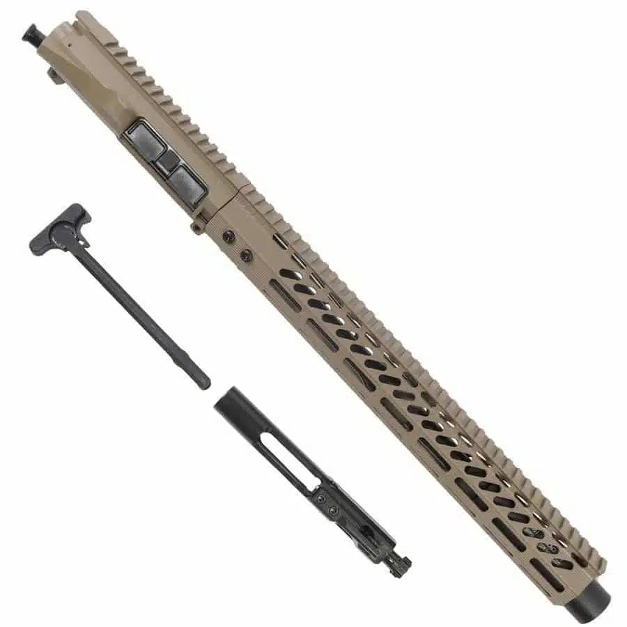 AR15 6.5 Grendel Complete Upper Receiver Type 2 with BCG FDE Raider Series