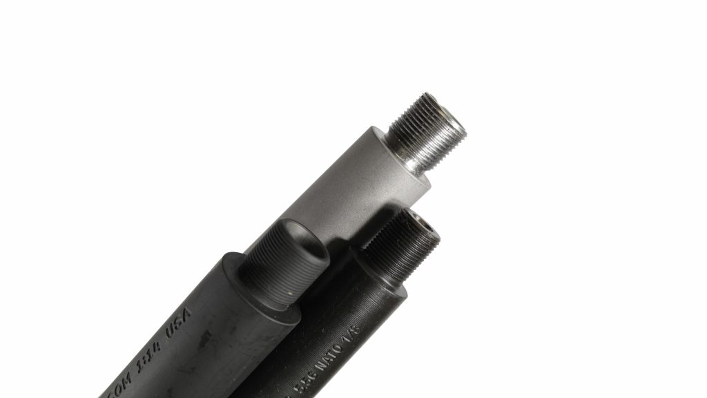Close-up of black professional cables with metallic terminals for specialized technical applications.