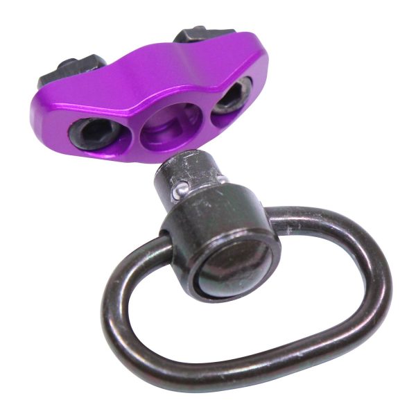Anodized Purple Quick Detach Sling Swivel for M-LOK-2