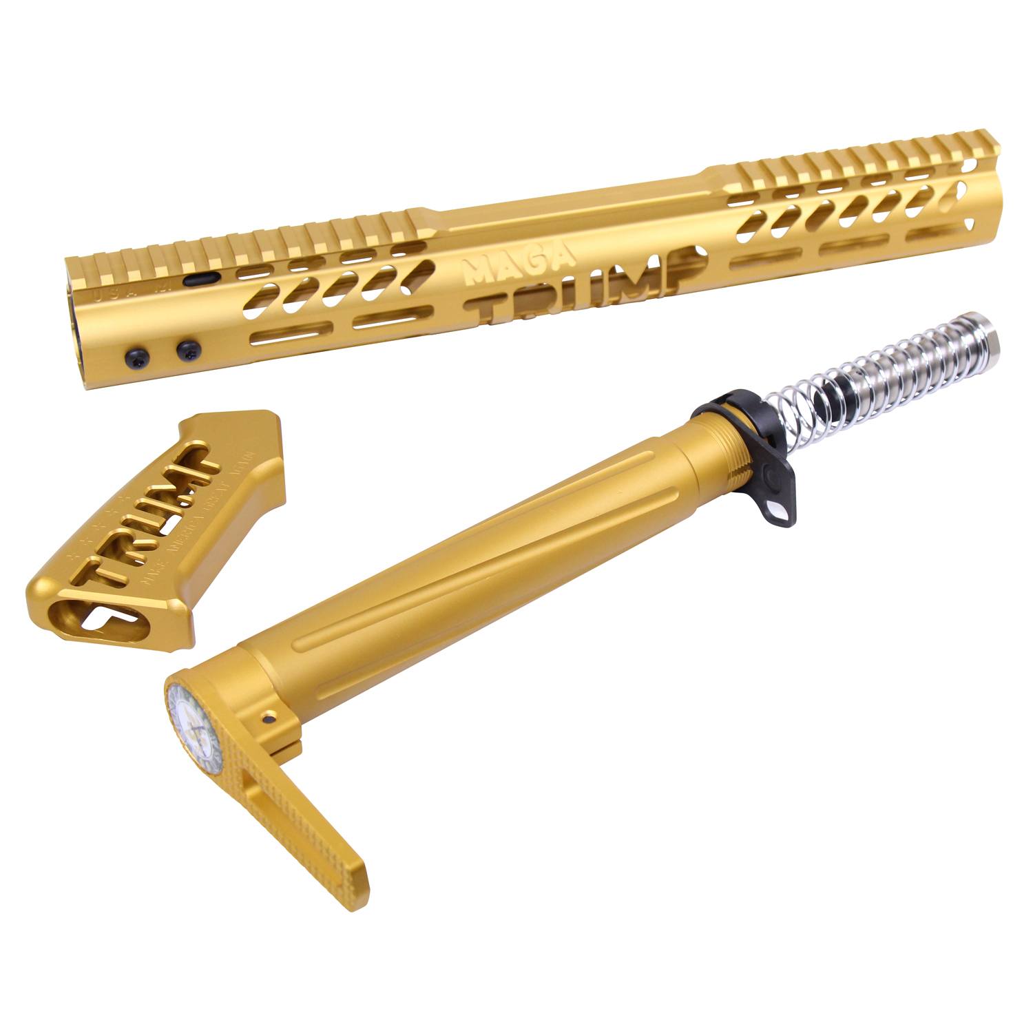 AR-15 "Trump" Series Limited Edition Pistol Grip in Anodized Gold