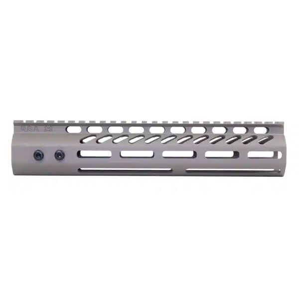 AR-10 10" Lightweight M-LOK Free Float Handguard FDE